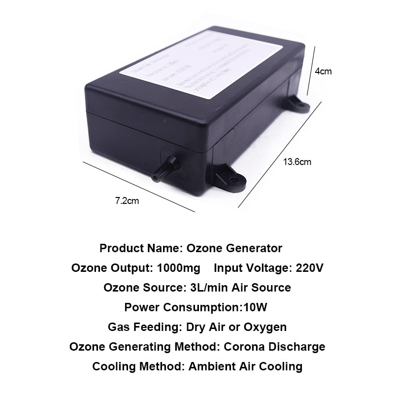 generador ozono